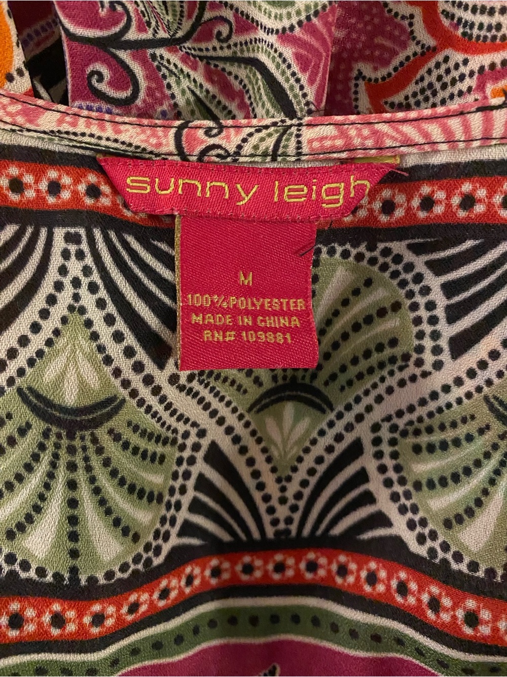 Sunny Leigh Floral Chiffon Kimono - Pink & Black Size M. Stunning Pattern! - Picture 3 of 5
